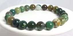 Indian Agate Stretch Bracelet